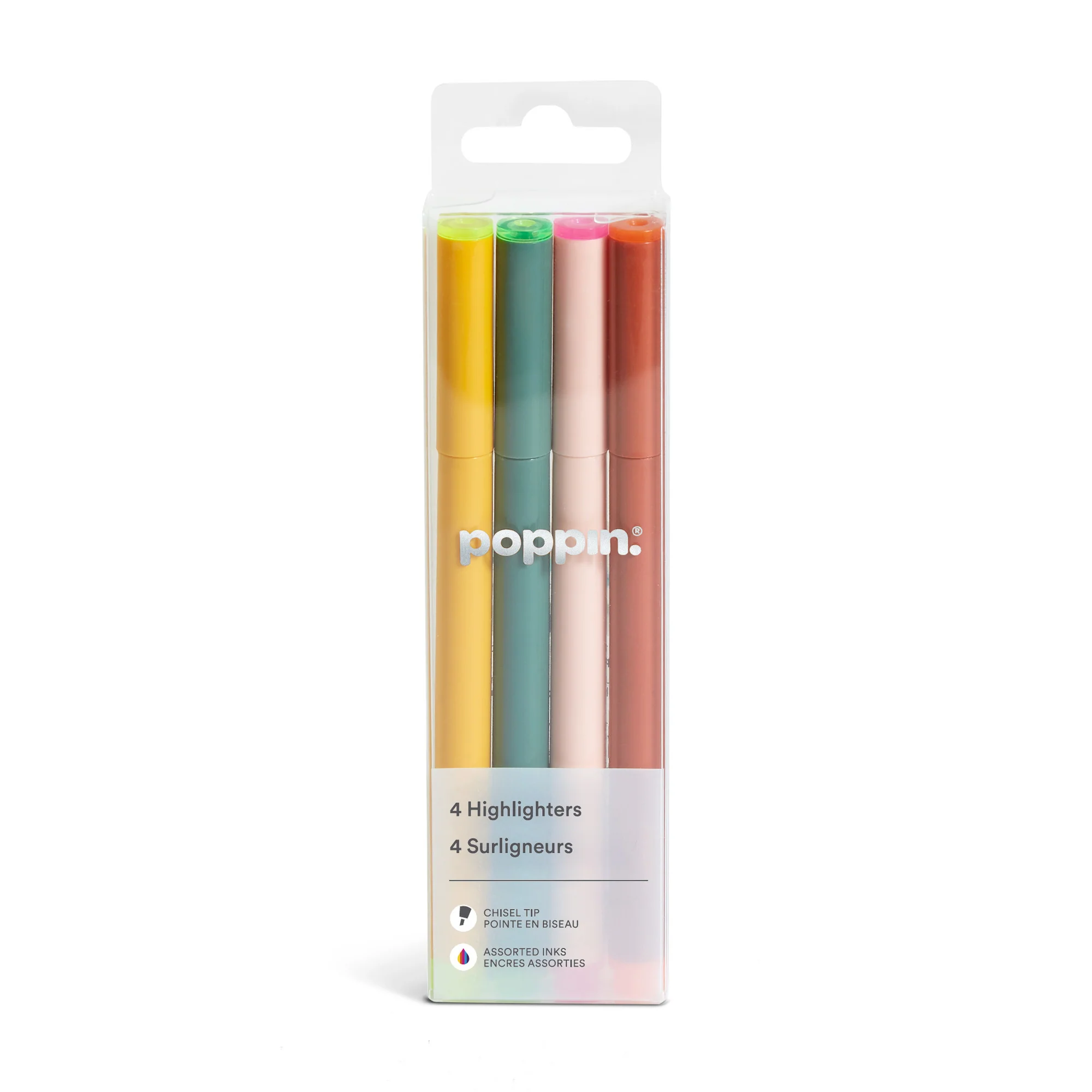Assorted Highlighters, Set of 4