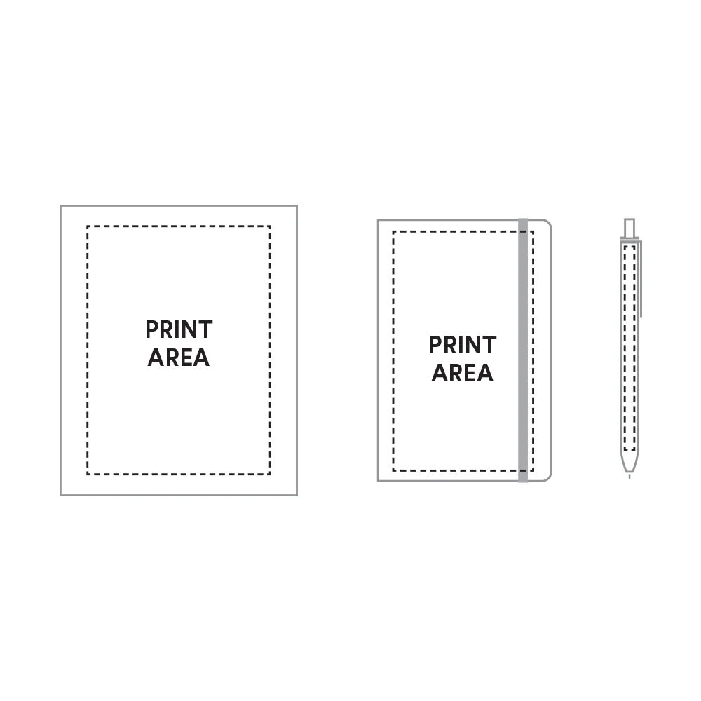 Custom Soft or Hard Cover Gift Box Set, Retractable Gel Luxe Pen