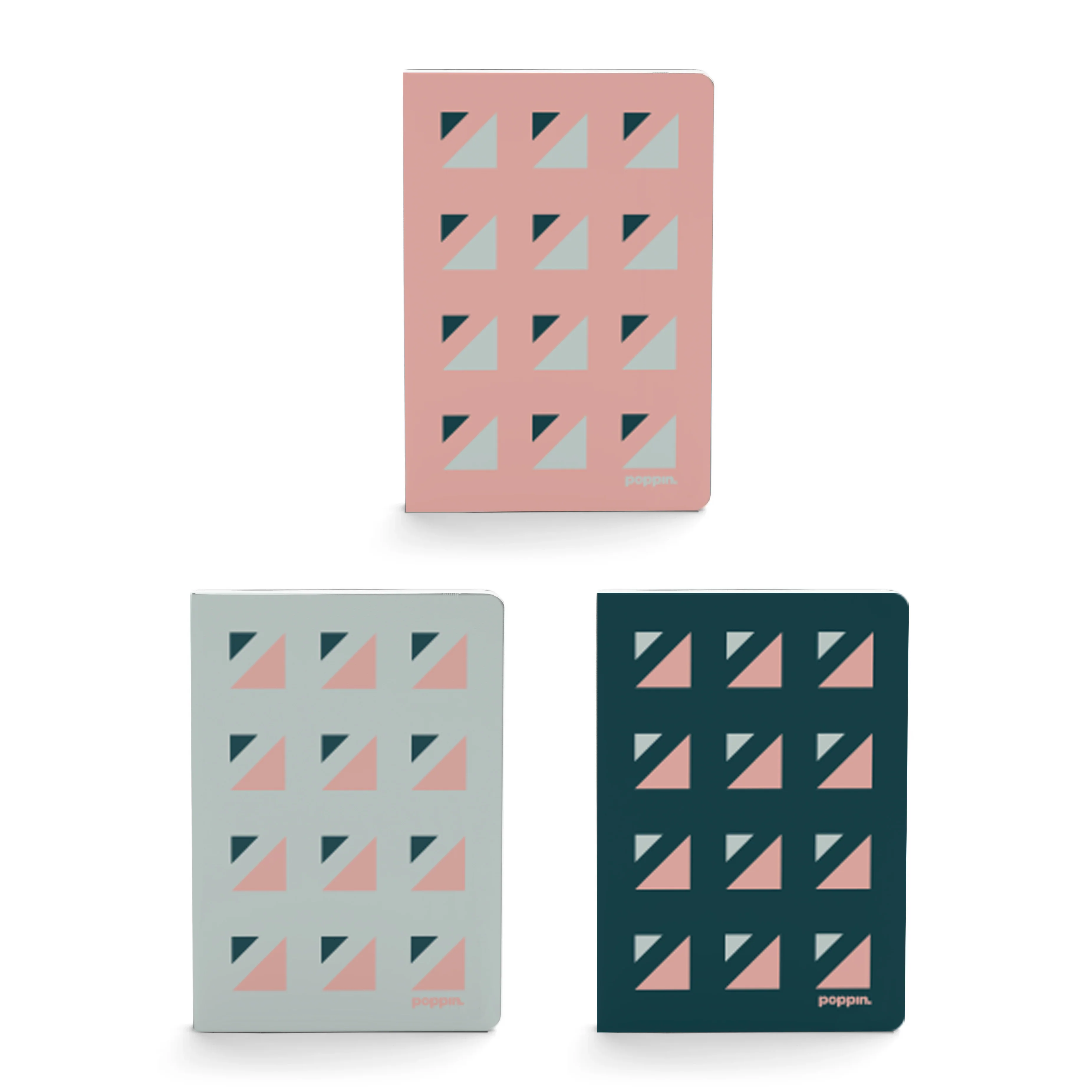 Assorted Terrain A5 Soft Cover Journals, Set of 3