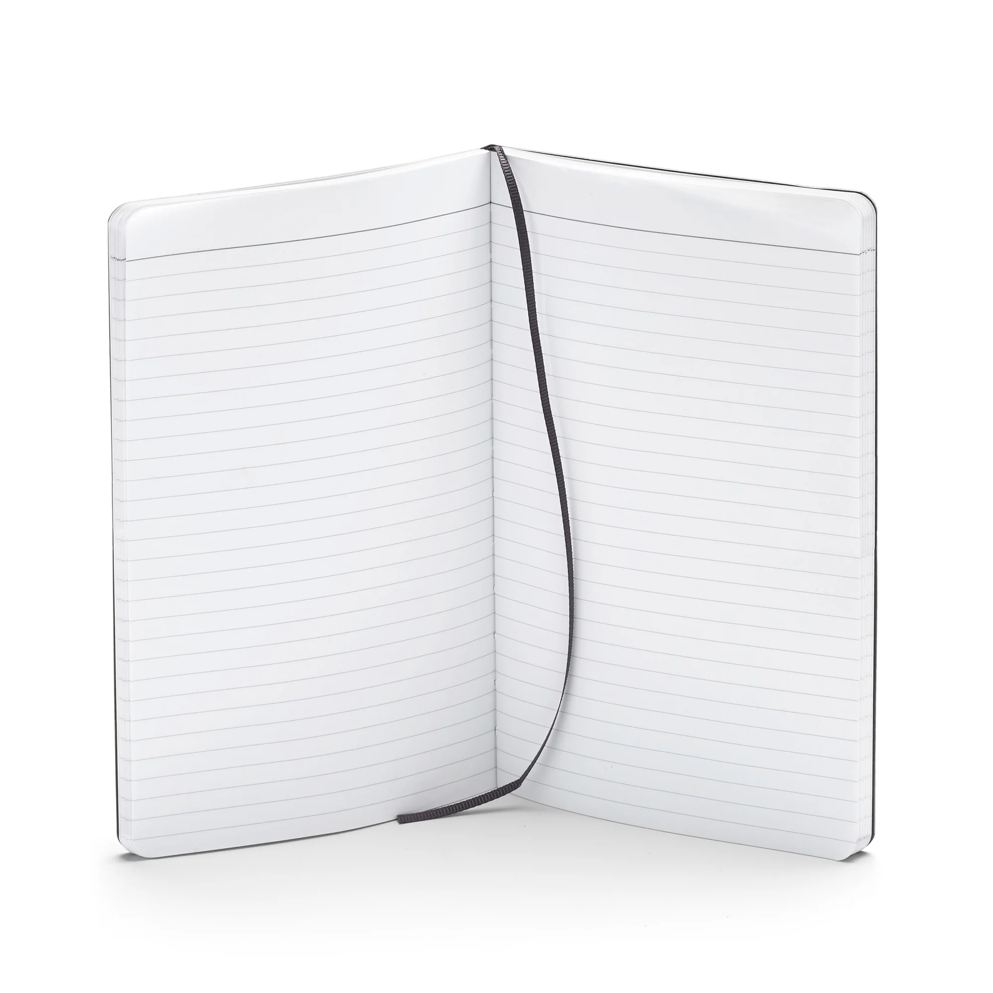 Gunmetal Work Hard Medium Soft Cover Notebook 4 Gunmetal Work Hard Medium Soft Cover Notebook