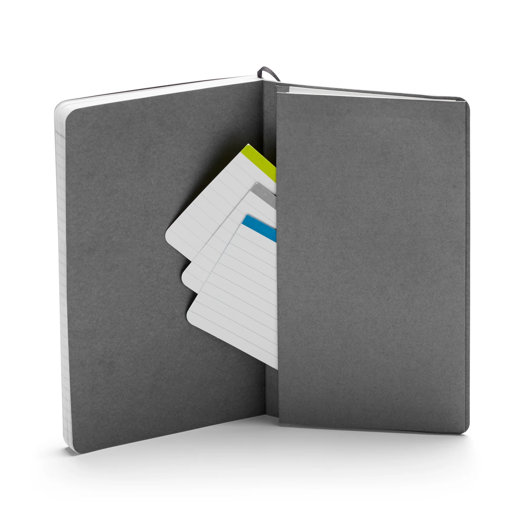 Gunmetal Work Hard Medium Soft Cover Notebook 5 Gunmetal Work Hard Medium Soft Cover Notebook