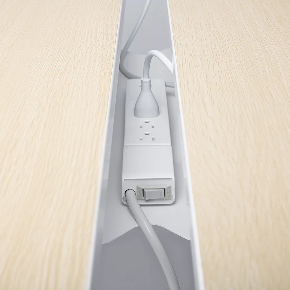 Series A Double Desk Cable Hideaway 4 Series A Double Desk Cable Hideaway