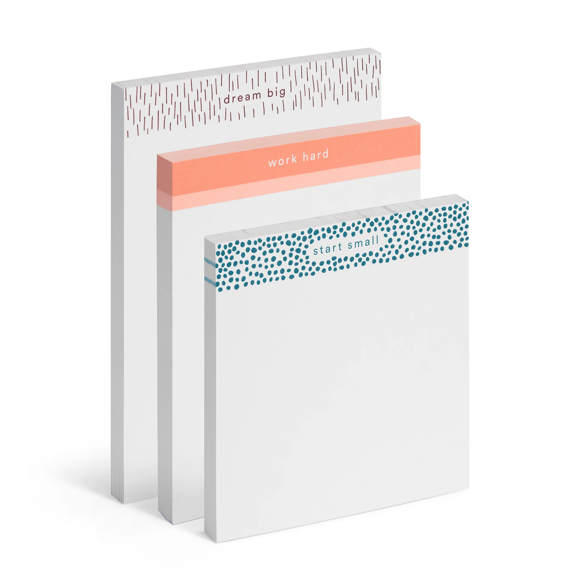 Elements Assorted Dream Big Writing Pads, Set of 3