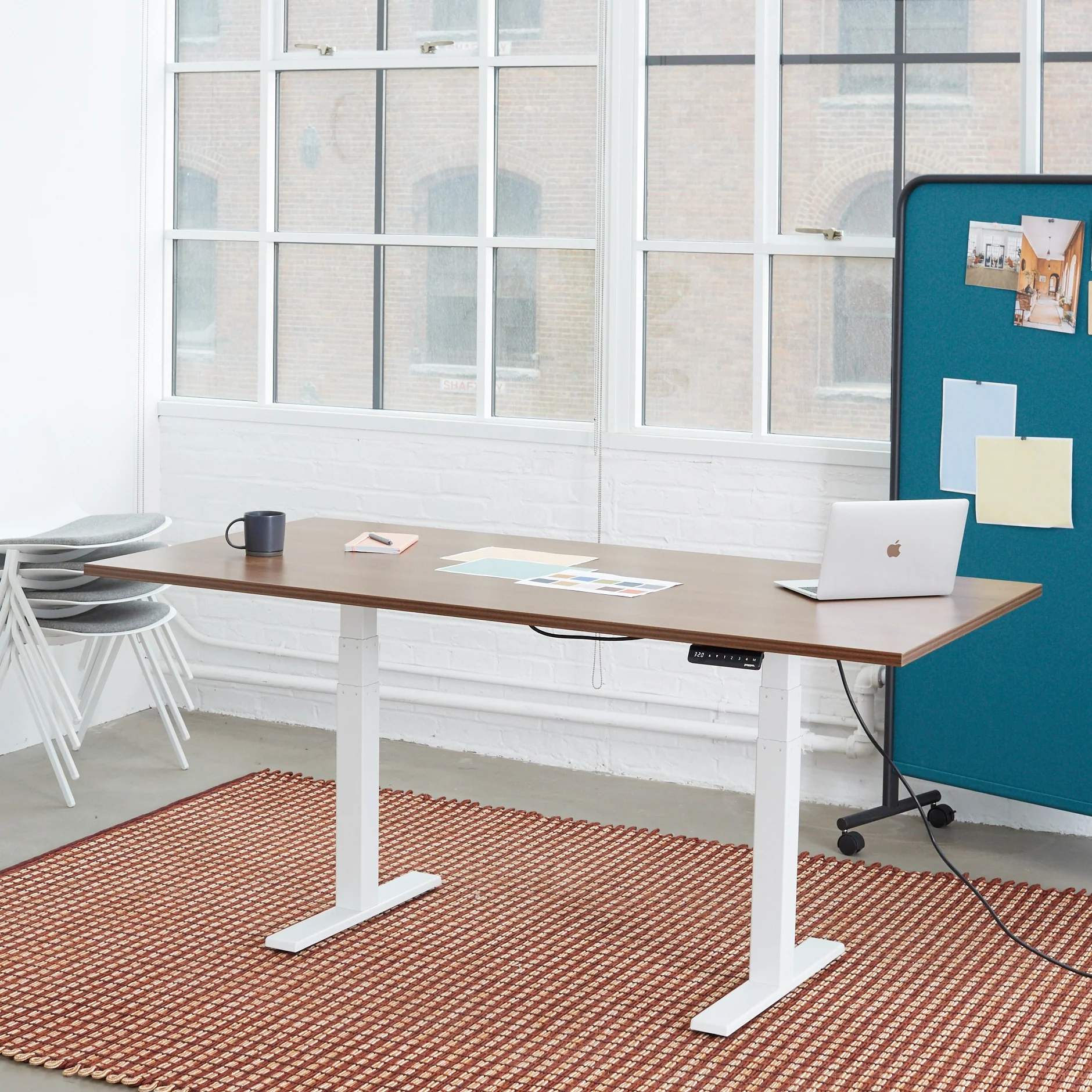Series L 3S Adjustable Height Executive Desk
