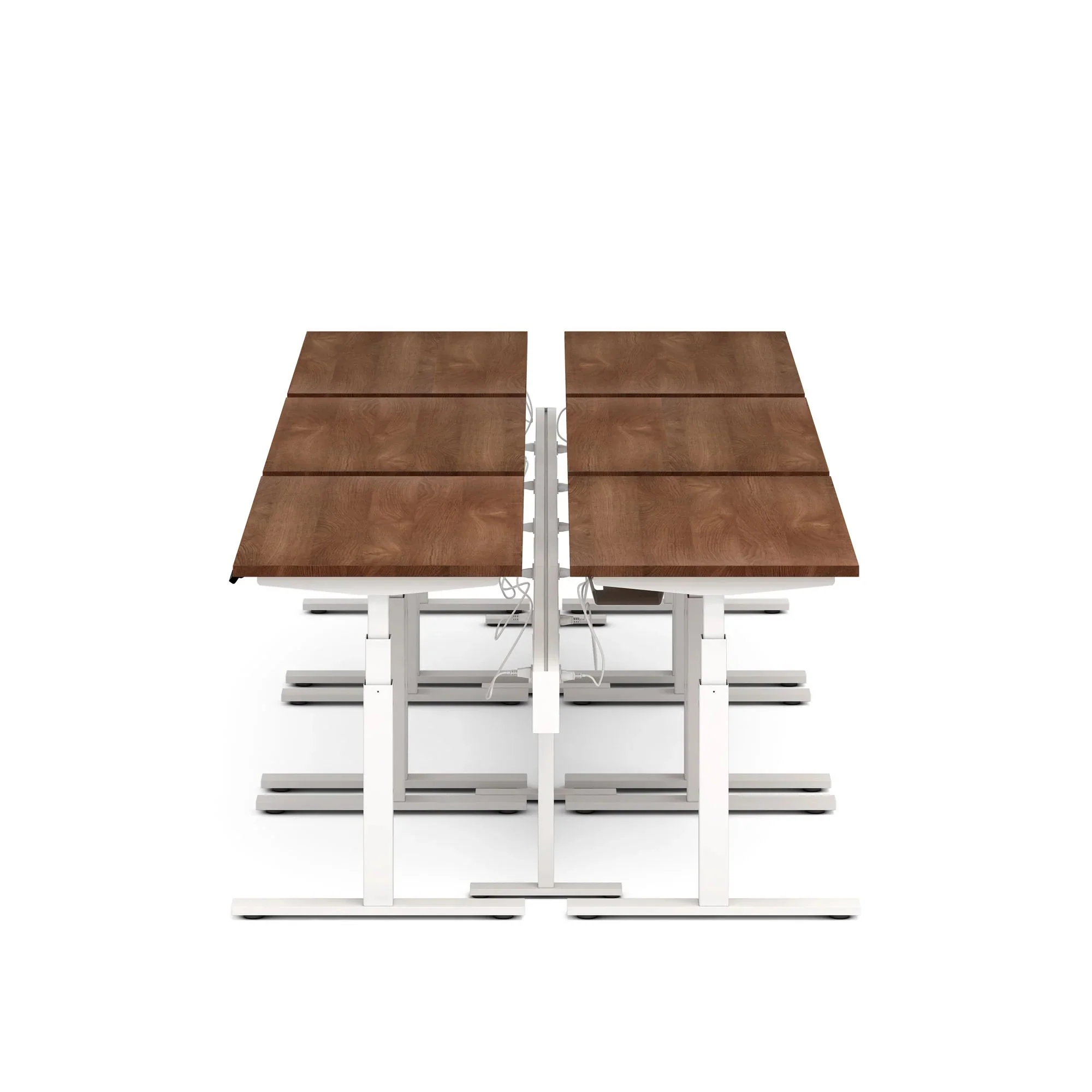 Series L 3S Desk for 6 + Boom Power Rail 13 Series L 3S Desk for 6 + Boom Power Rail