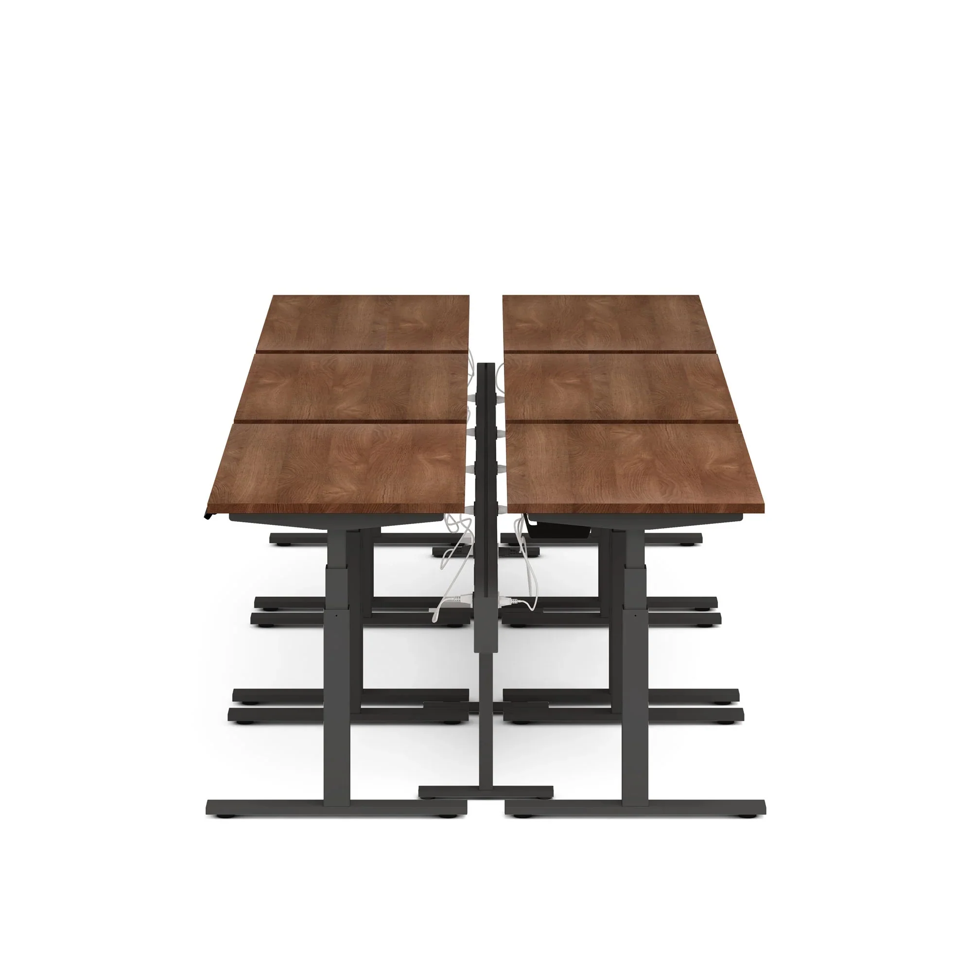 Series L 3S Desk for 6 + Boom Power Rail 28 Series L 3S Desk for 6 + Boom Power Rail