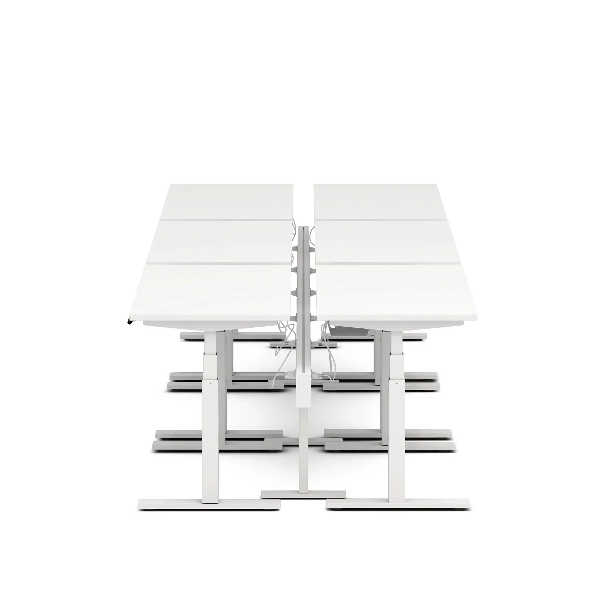 Series L 3S Desk for 6 + Boom Power Rail 3 Series L 3S Desk for 6 + Boom Power Rail