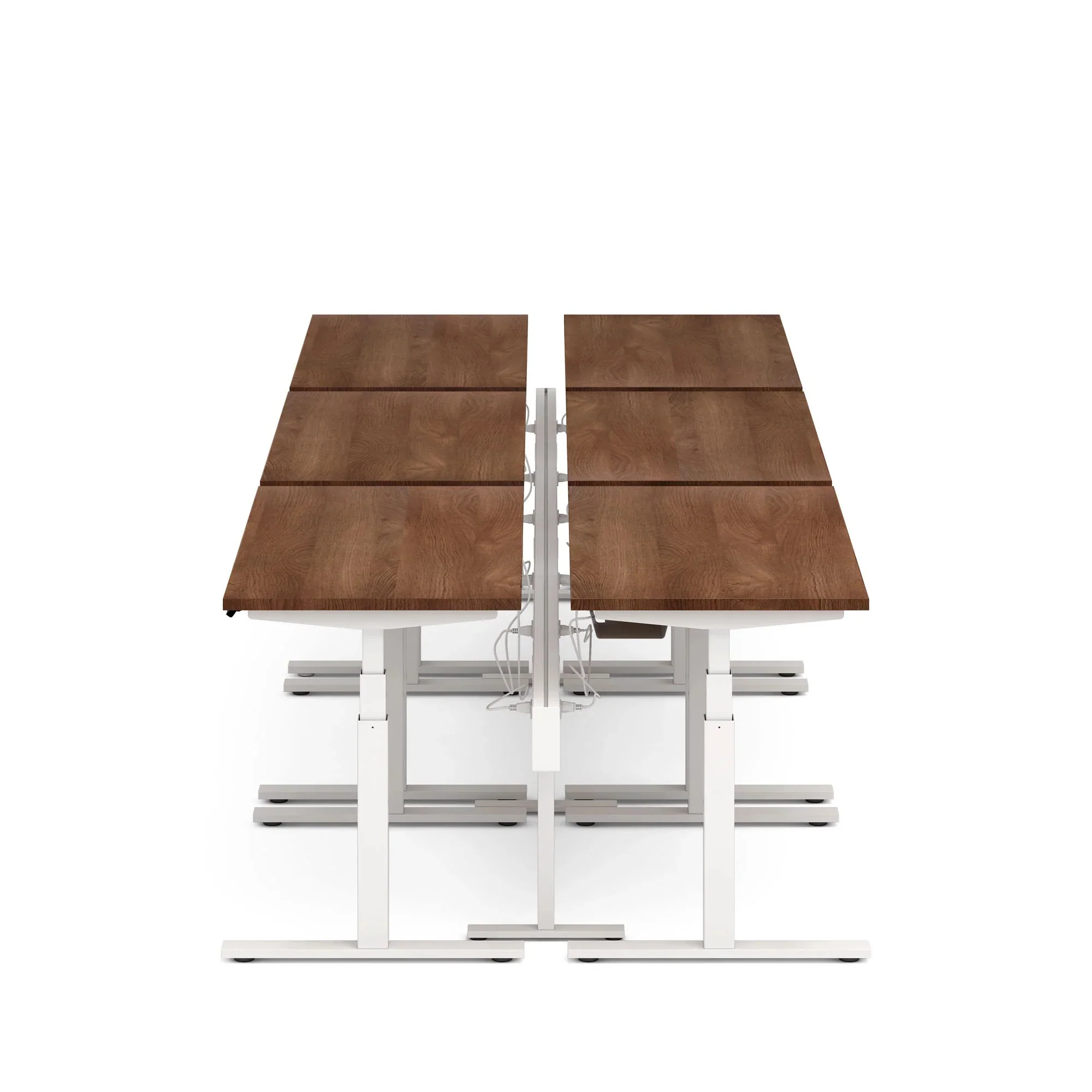 Series L 3S Desk for 6 + Boom Power Rail 43 Series L 3S Desk for 6 + Boom Power Rail