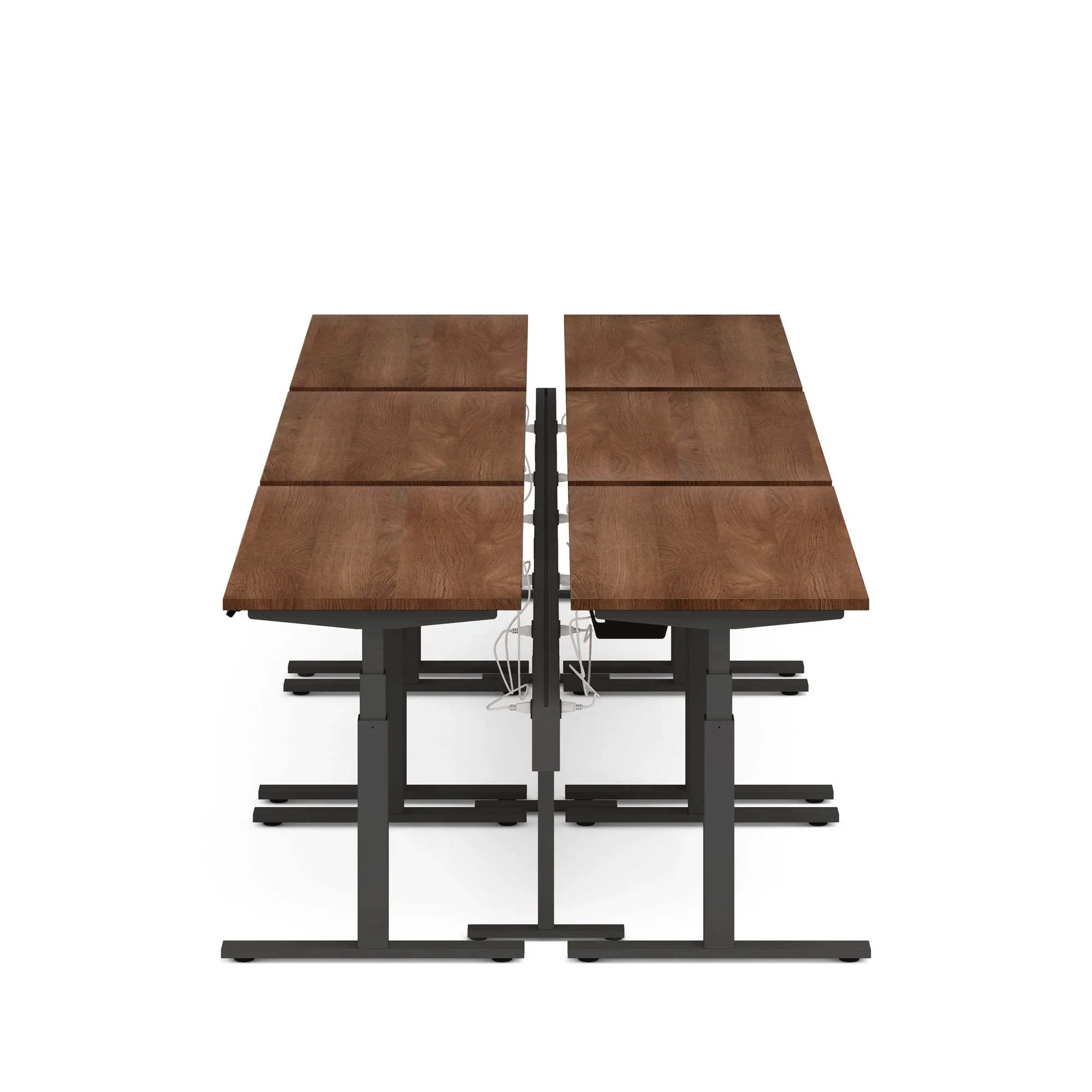 Series L 3S Desk for 6 + Boom Power Rail 58 Series L 3S Desk for 6 + Boom Power Rail