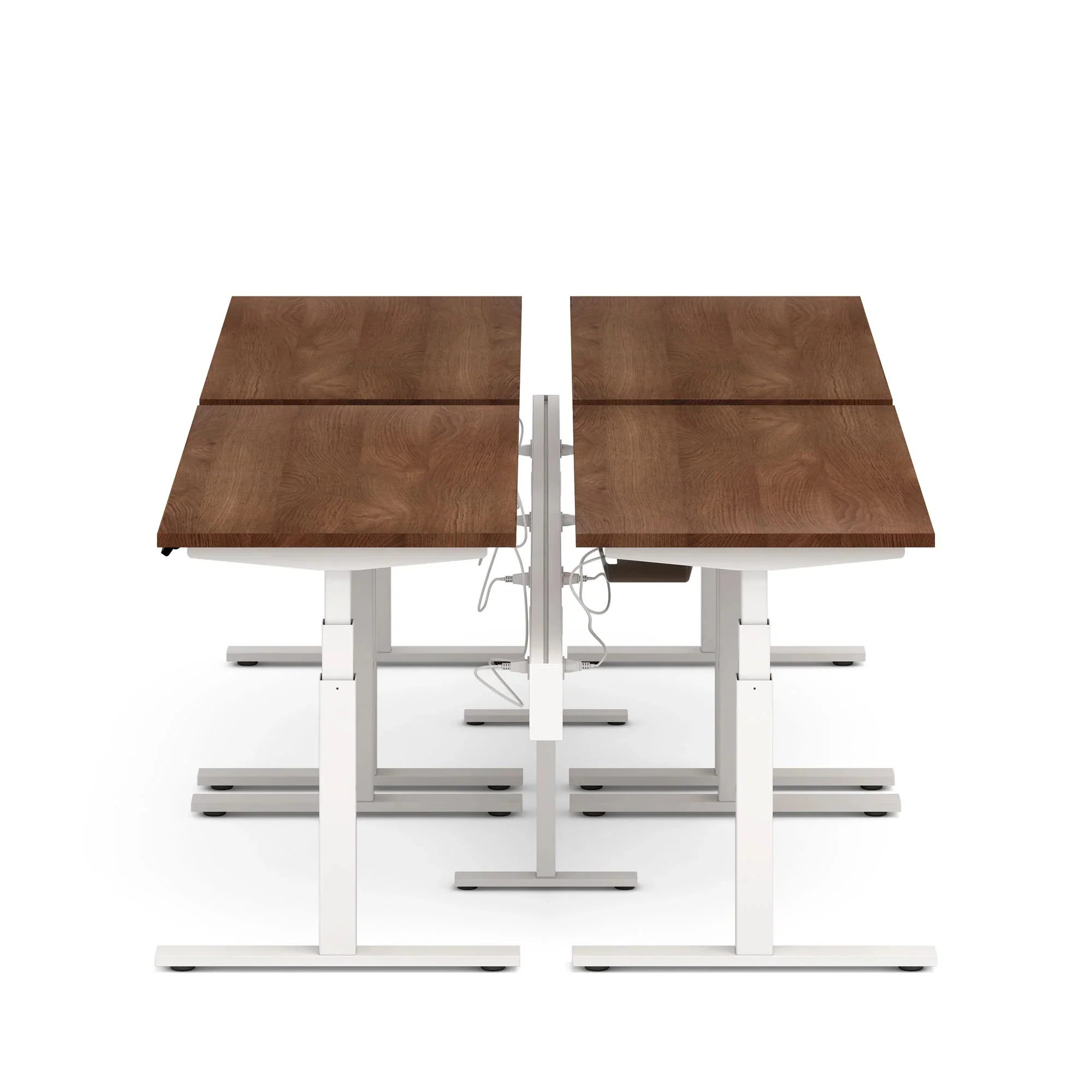 Series L 3S Desk for 4 + Boom Power Rail 43 Series L 3S Desk for 4 + Boom Power Rail
