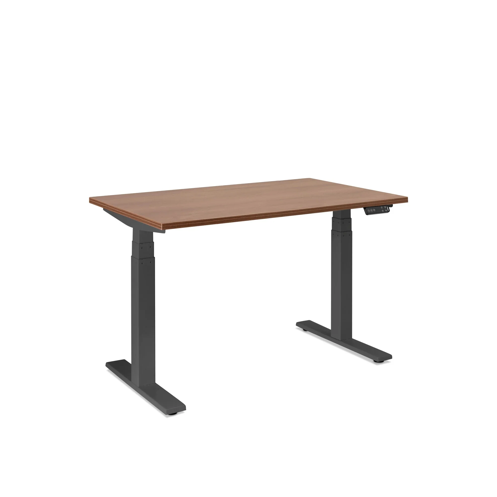 Series L 3S Desk for 2 + Boom Power Rail