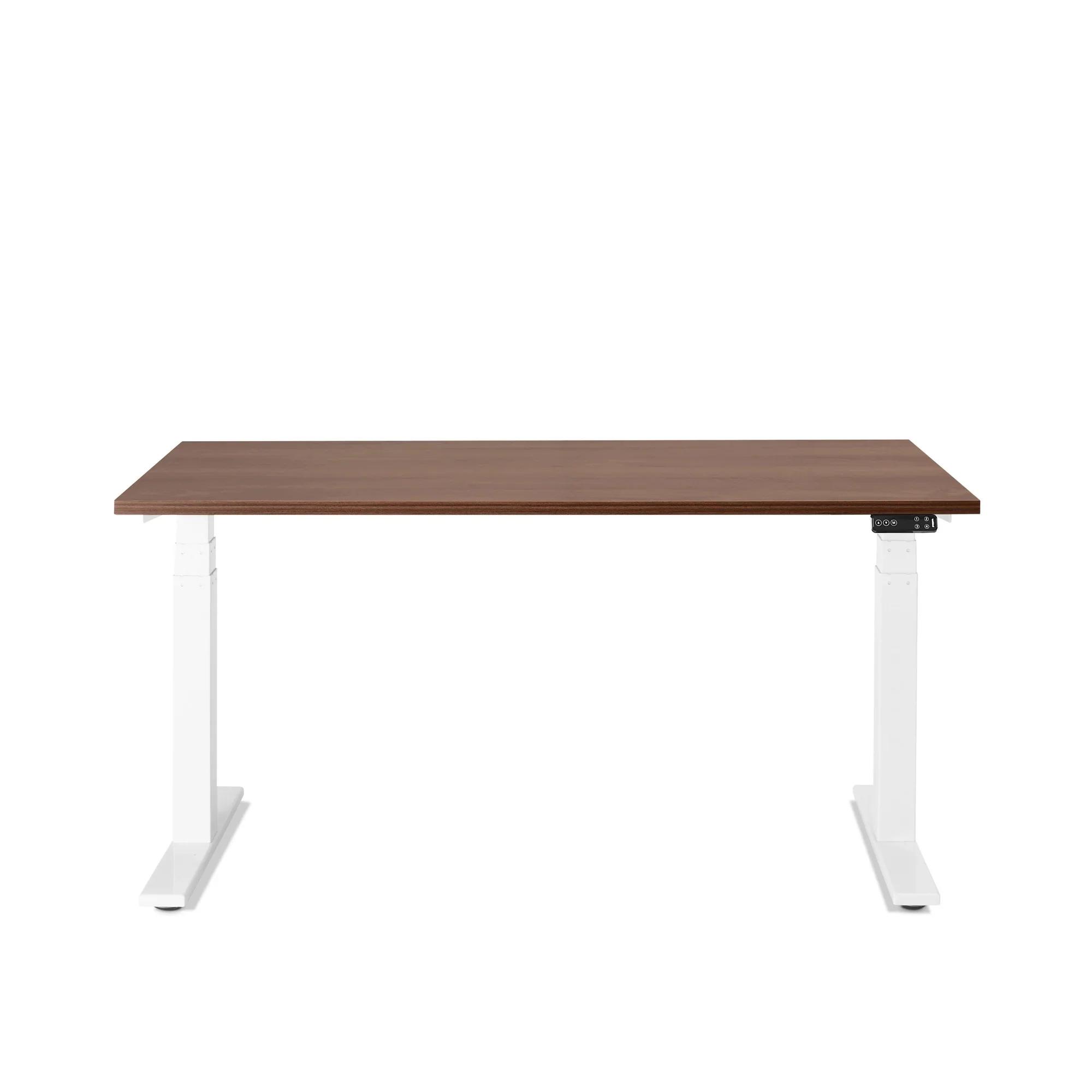 Series L 3S Desk for 2 + Boom Power Rail