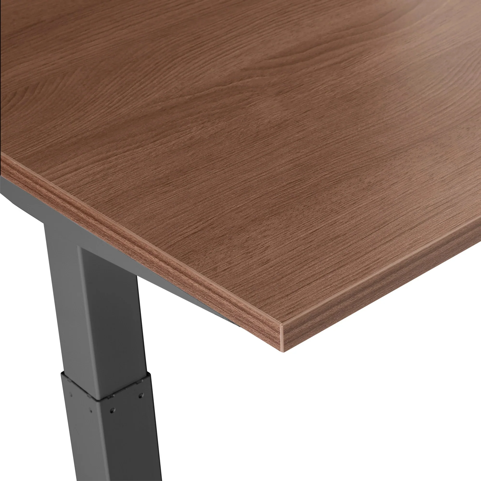 Series L 3S Desk for 2 + Boom Power Rail