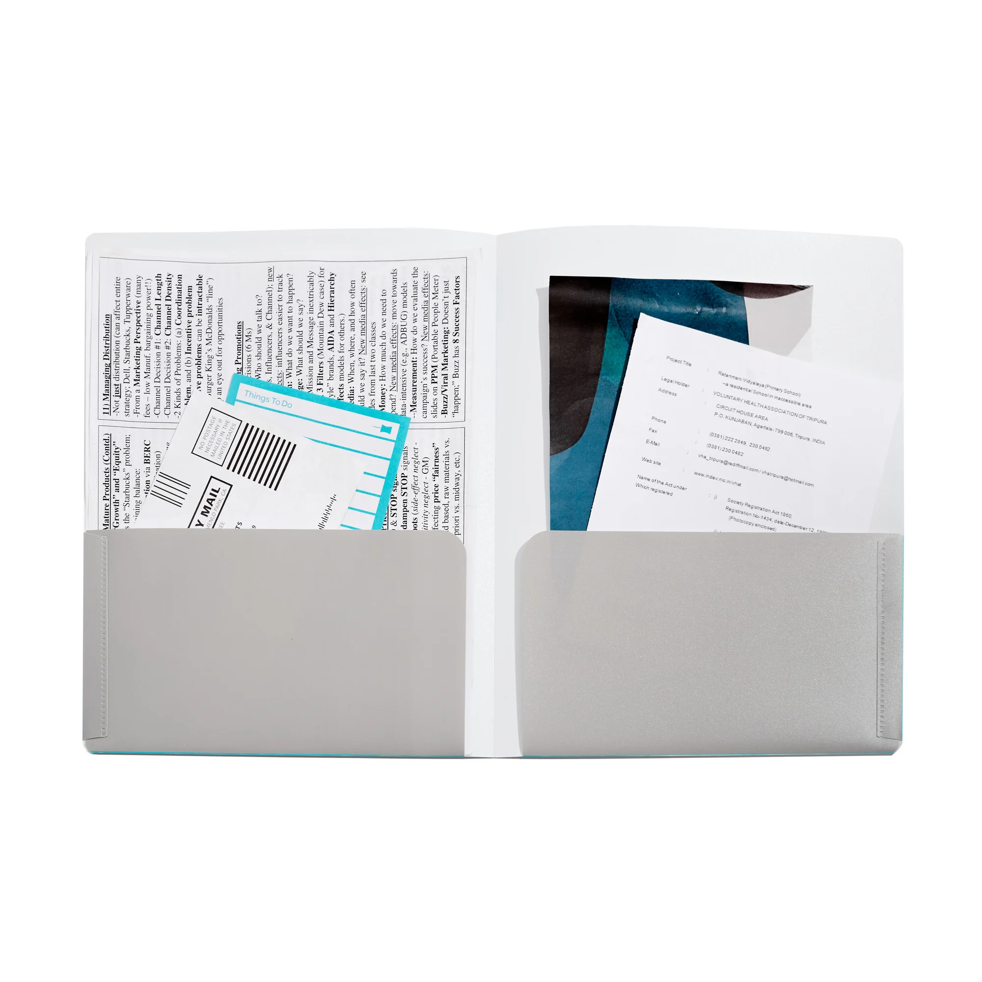 2-Pocket Poly Folder 6 2-Pocket Poly Folder
