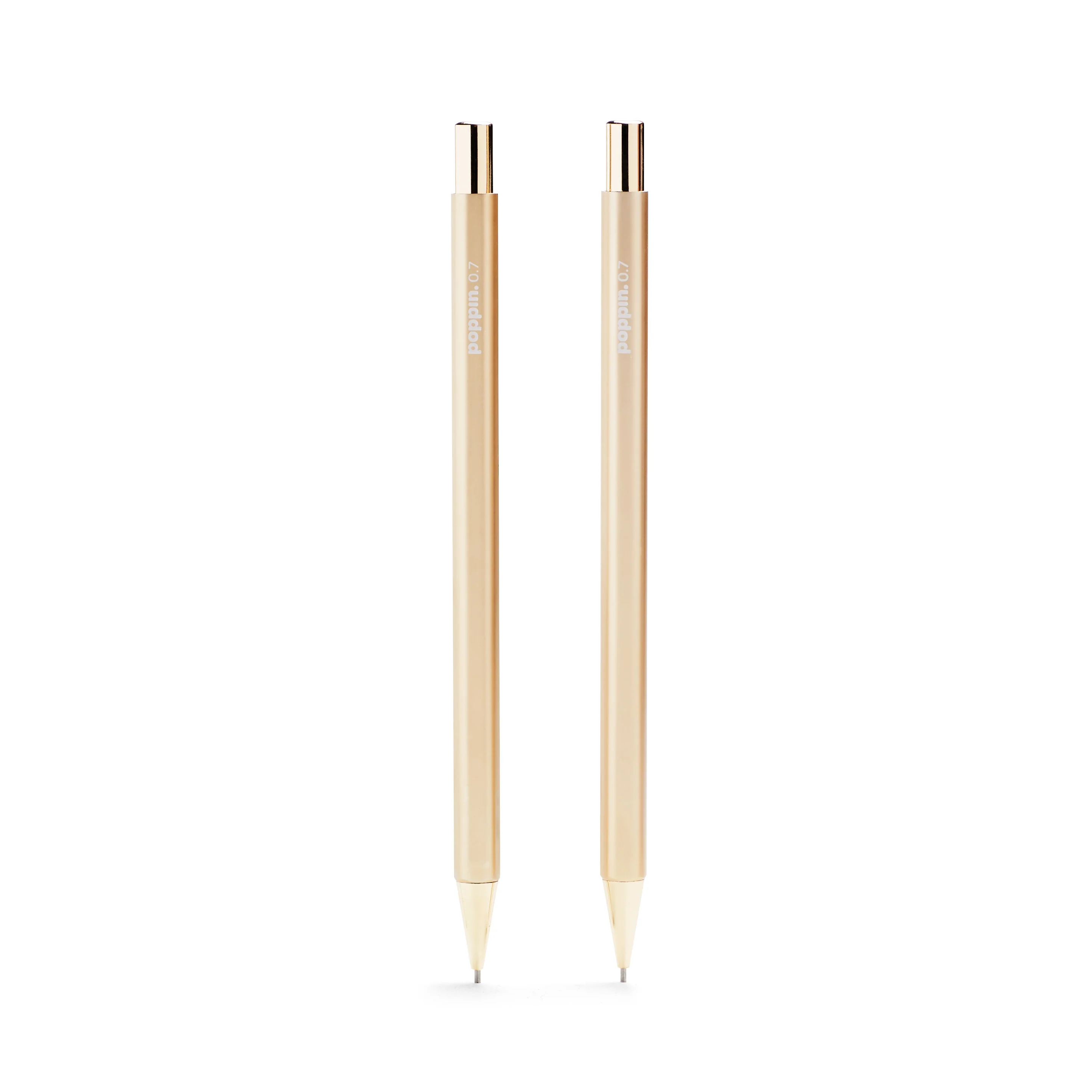 Gold Mechanical Pencils, Set of 2