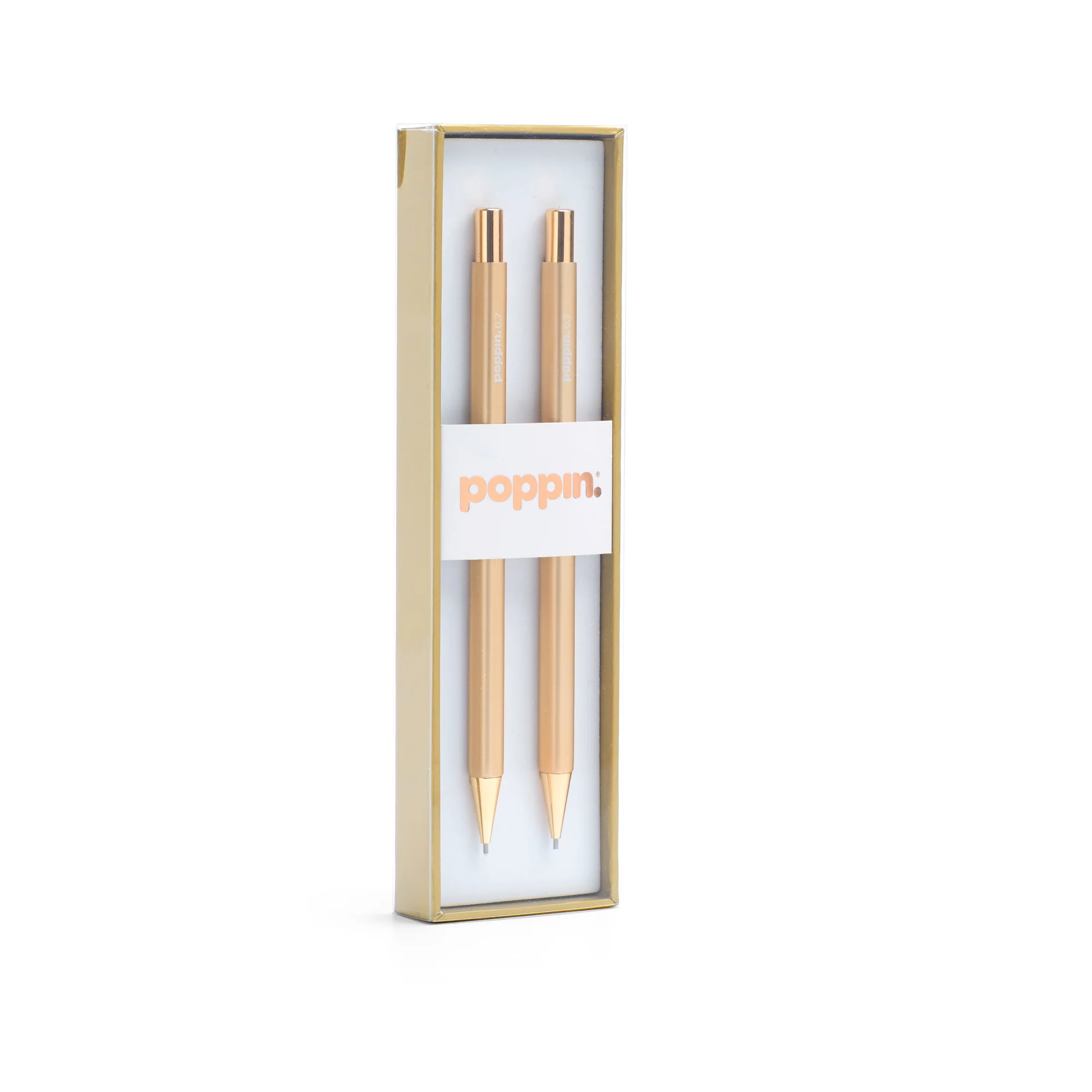 Gold Mechanical Pencils, Set of 2