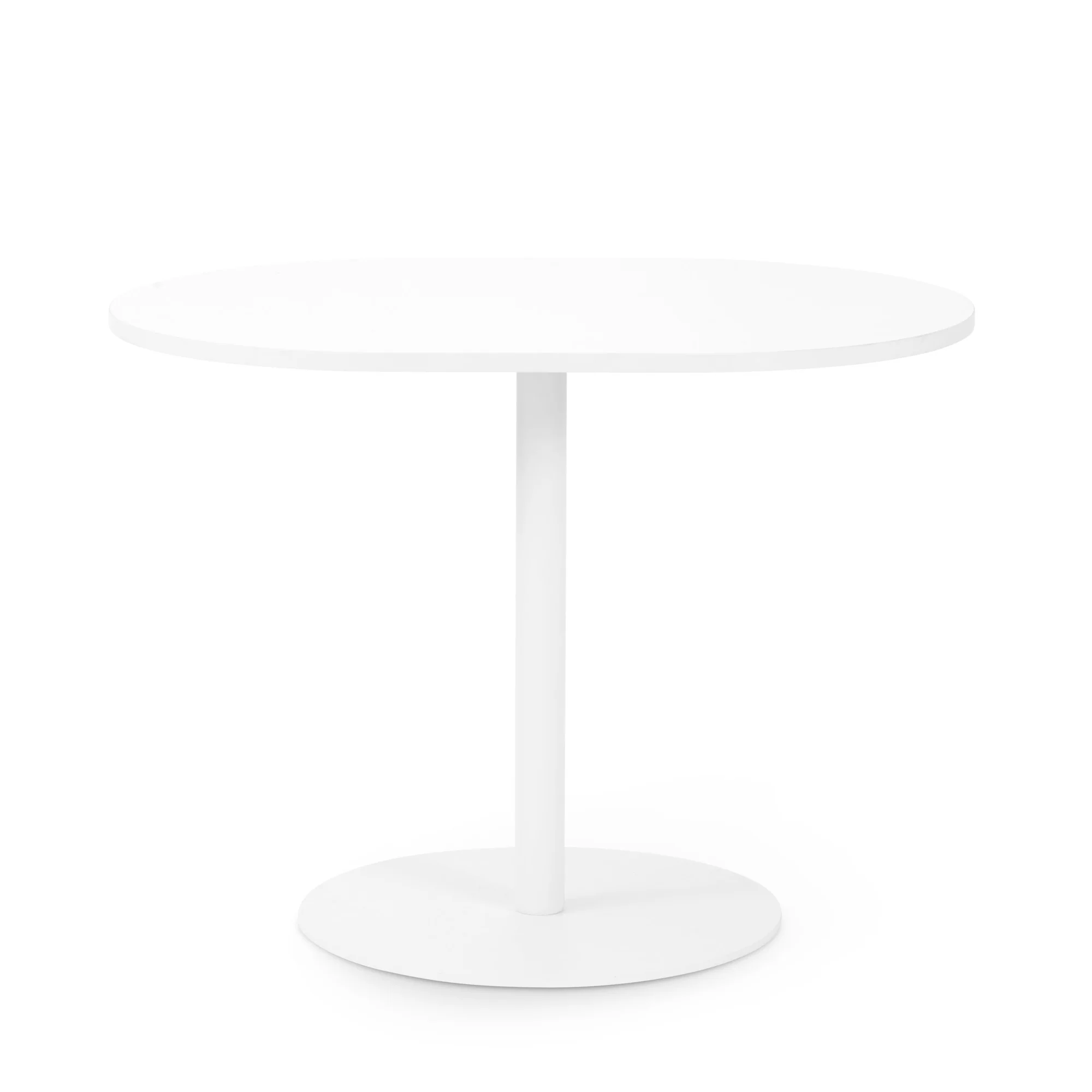 White Tucker Lounge Table, 25"h