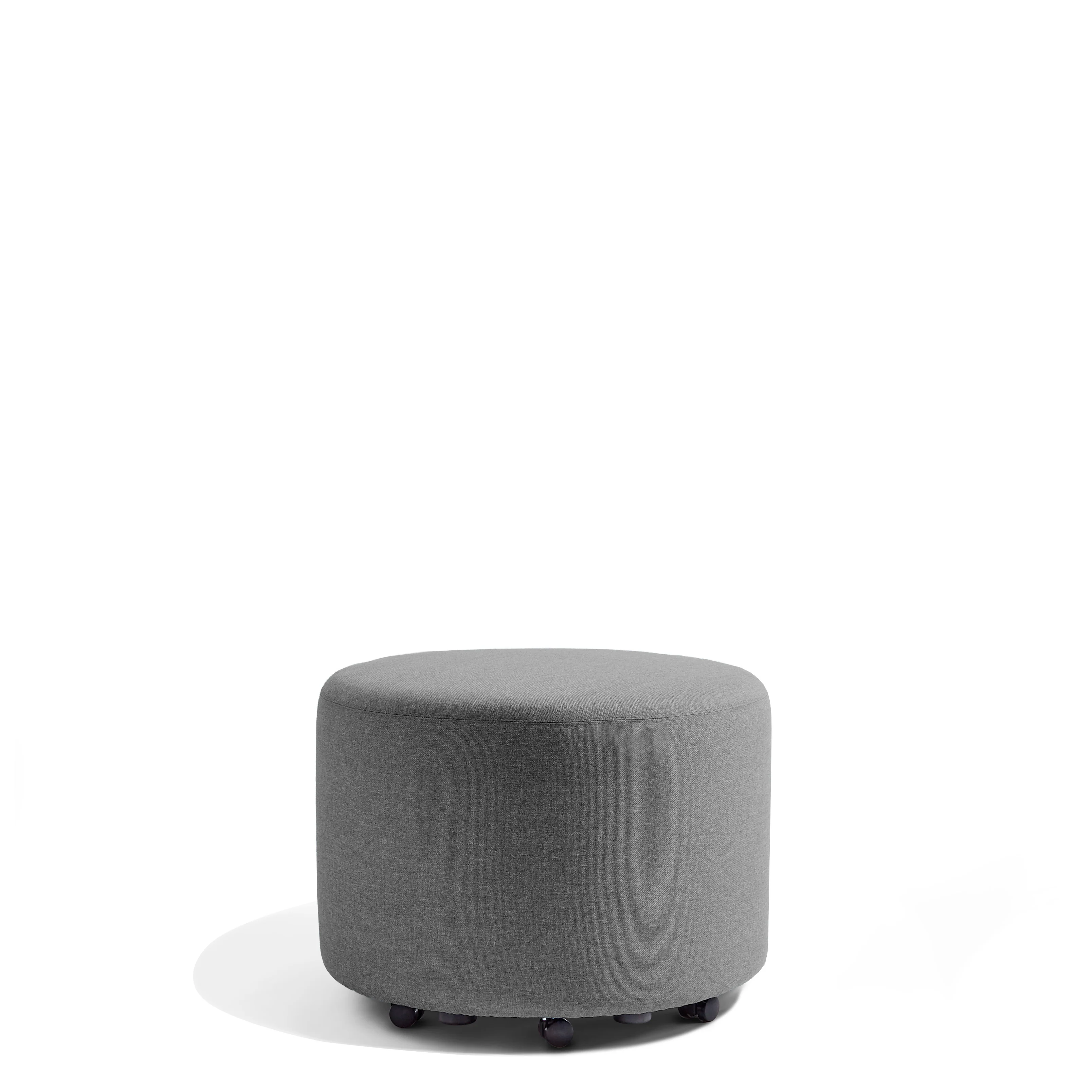 Block Party Lounge Round Ottoman, 24"