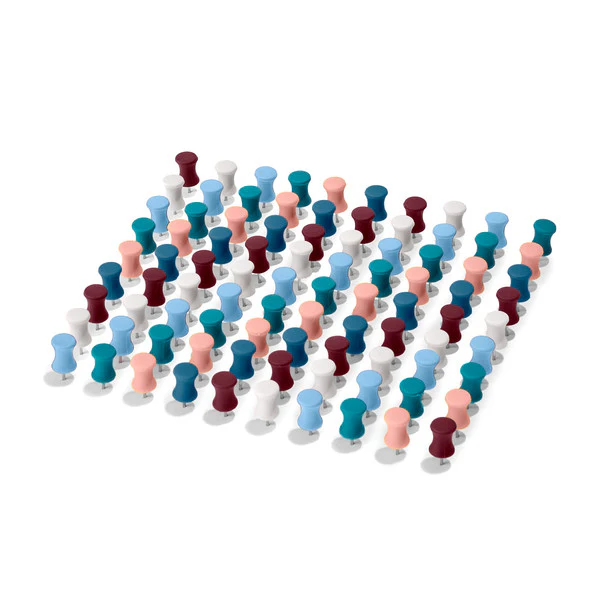 Push Pins, Box of 100 6 Push Pins, Box of 100