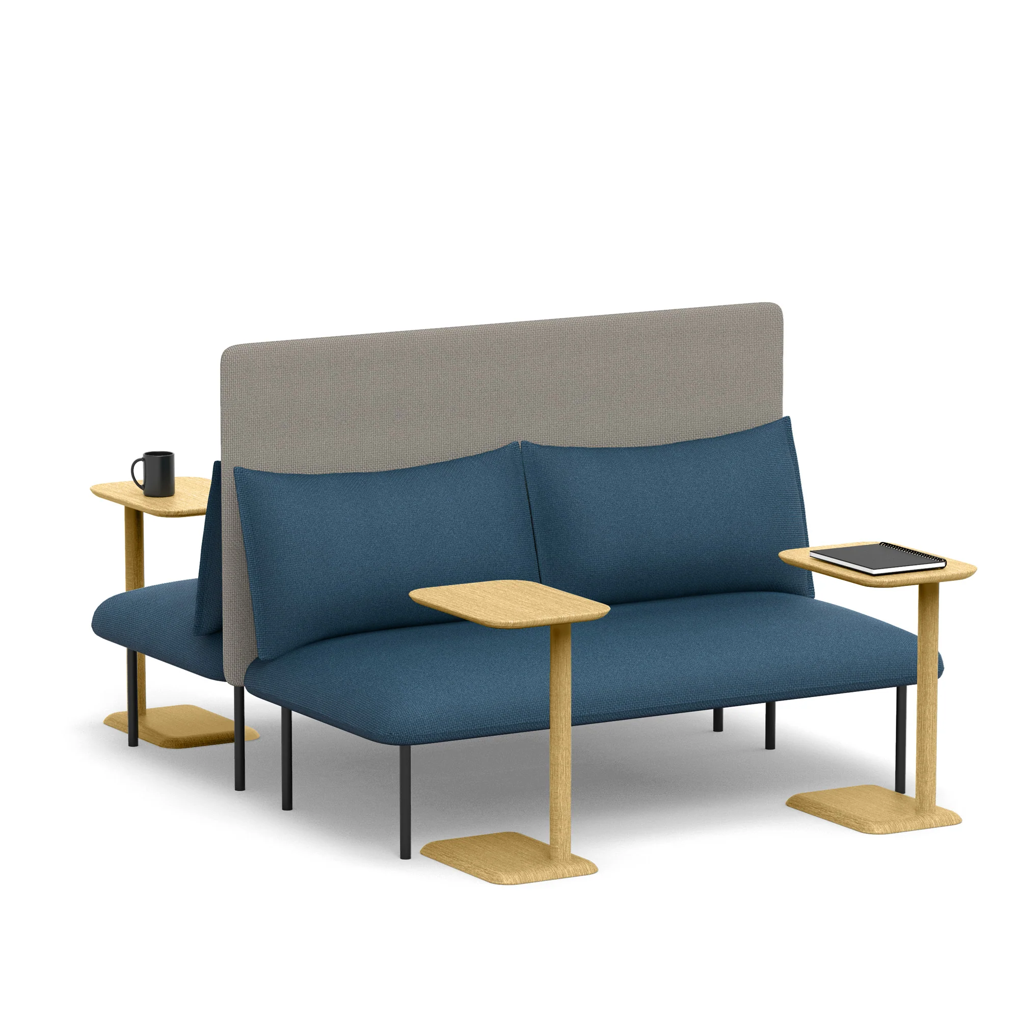 QT Adaptable Back to Back Lounge Sofa 23 QT Adaptable Back to Back Lounge Sofa