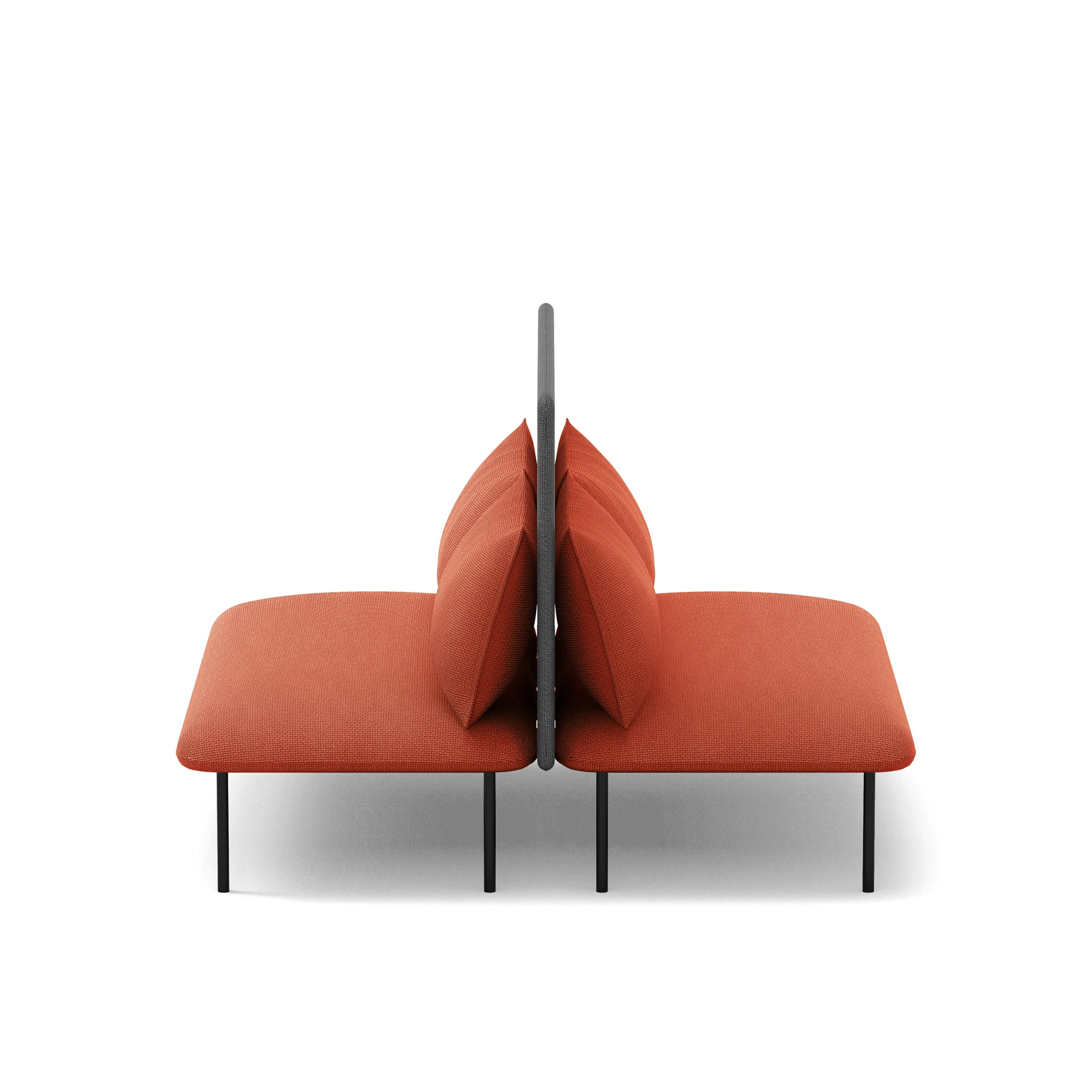 QT Adaptable Back to Back Lounge Sofa 5 QT Adaptable Back to Back Lounge Sofa