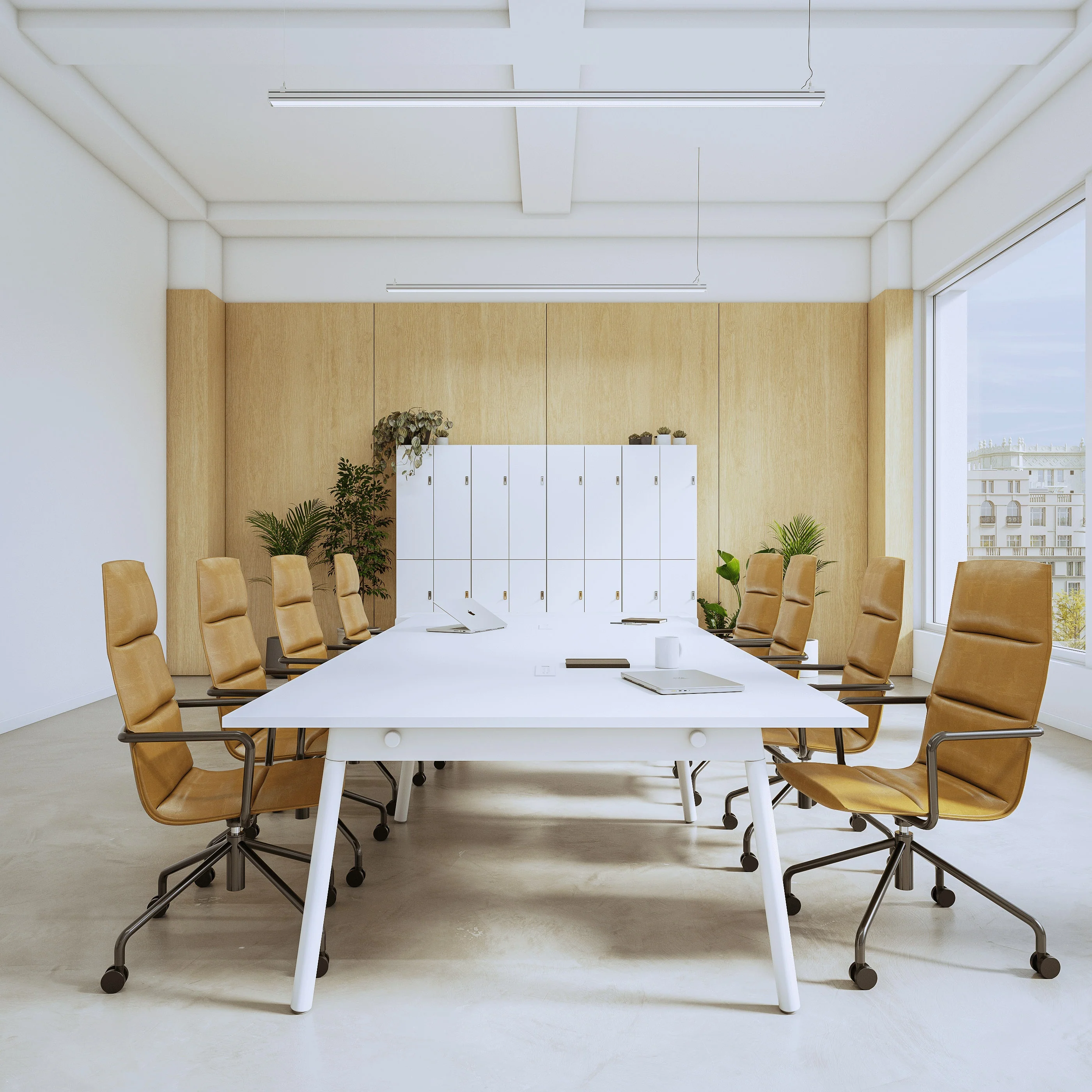 Meredith Meeting Chair, High Back