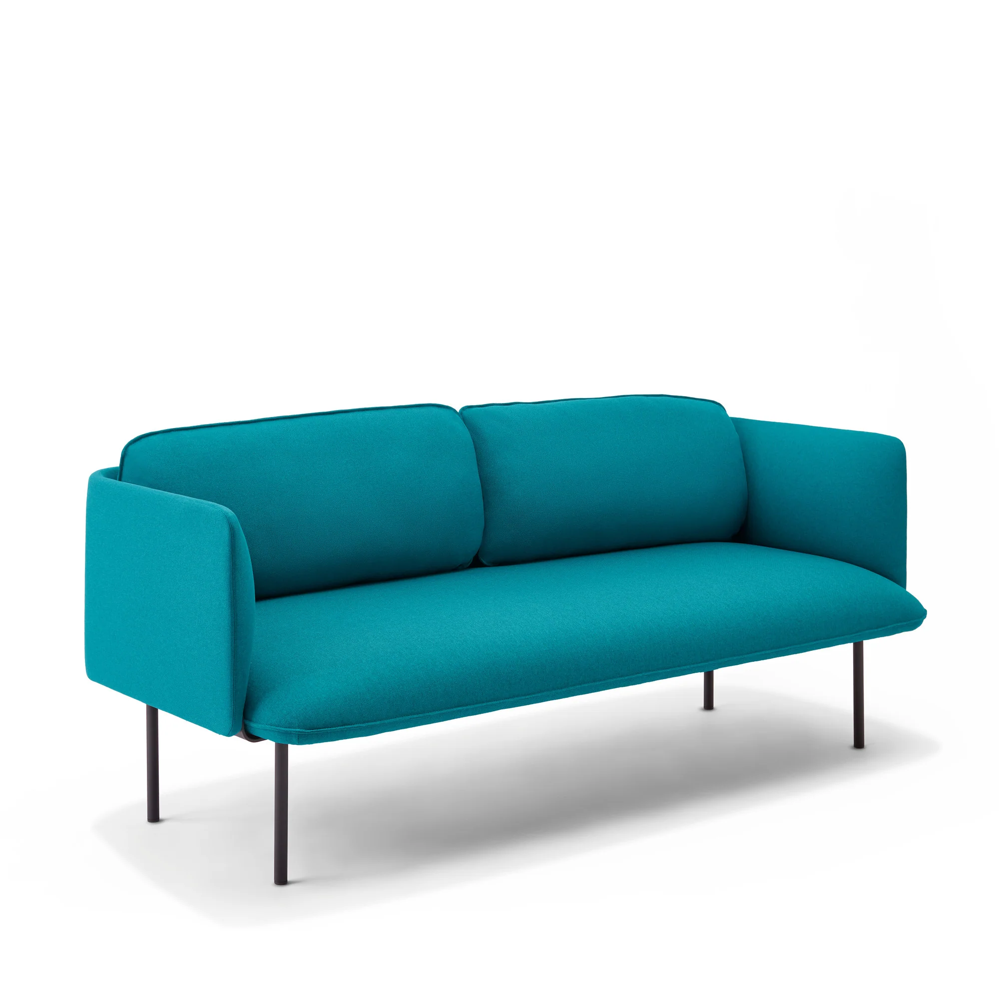 Black QT Lounge Metal Legs, Set of 4