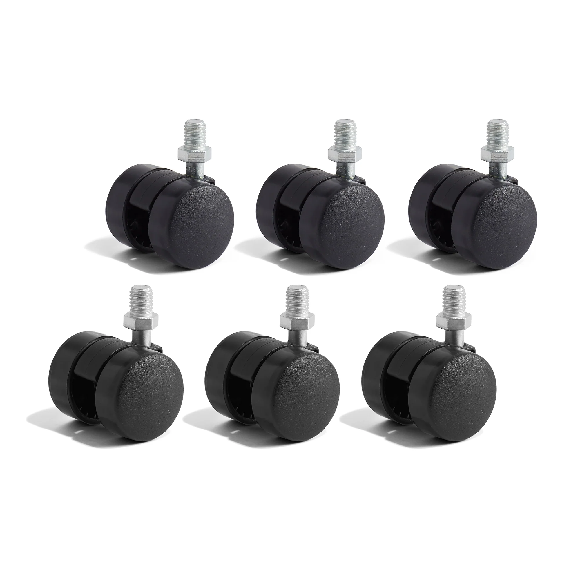 Block Party Lounge Round Ottoman Casters